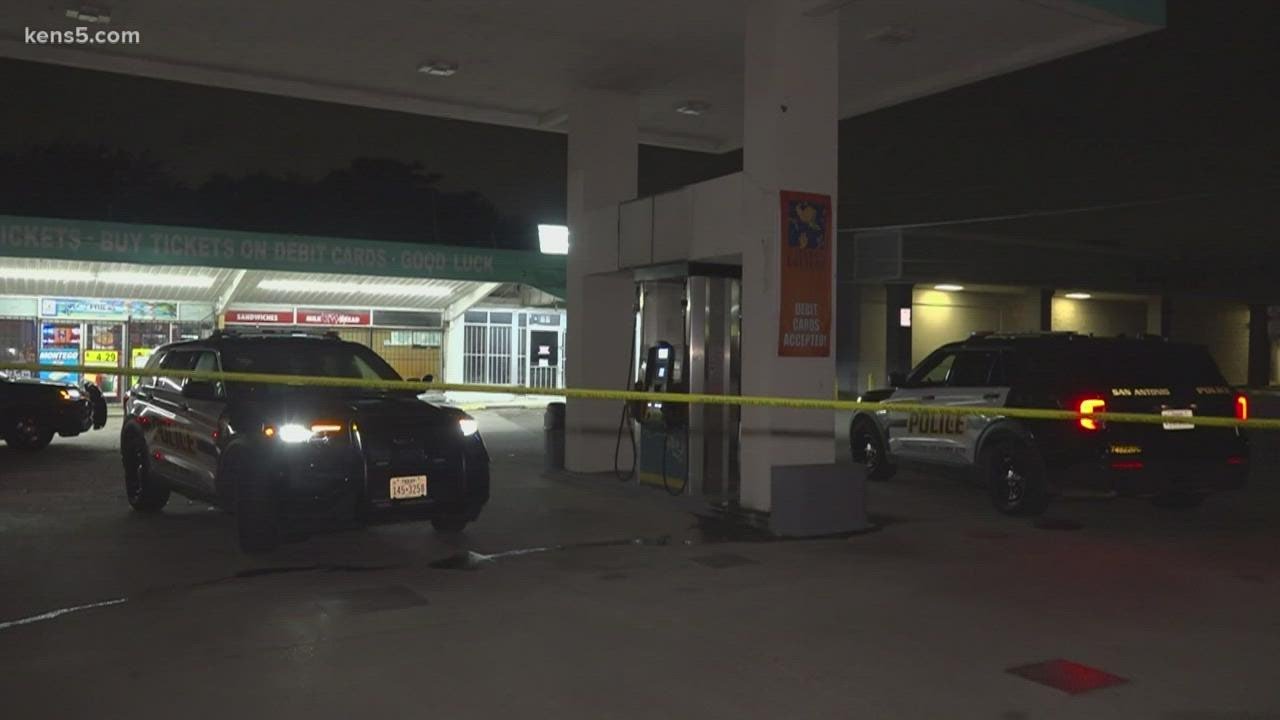 Suspect takes off after shooting man in gas station parking lot, police ...