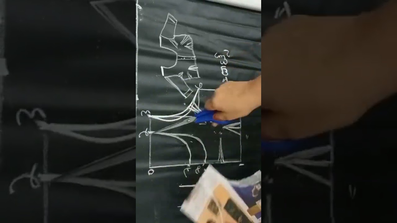 saree blouse pepar cutting//tailoring tutorial by Unique Work Boutique 💕