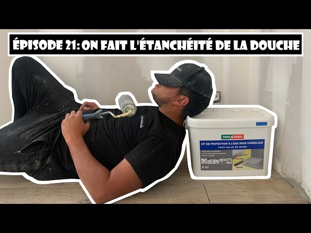 Kit Douche Italienne Etanchéité sous carrelage SEL Parexlanko 