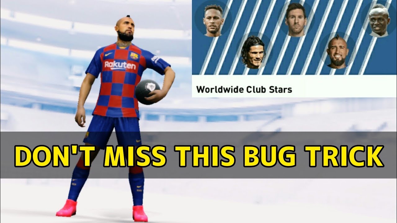 BLACK BALL TRICK IN WORLDWIDE CLUB STARS BOX DRAW IN eFOOTBALL PES 2020 MOBILE