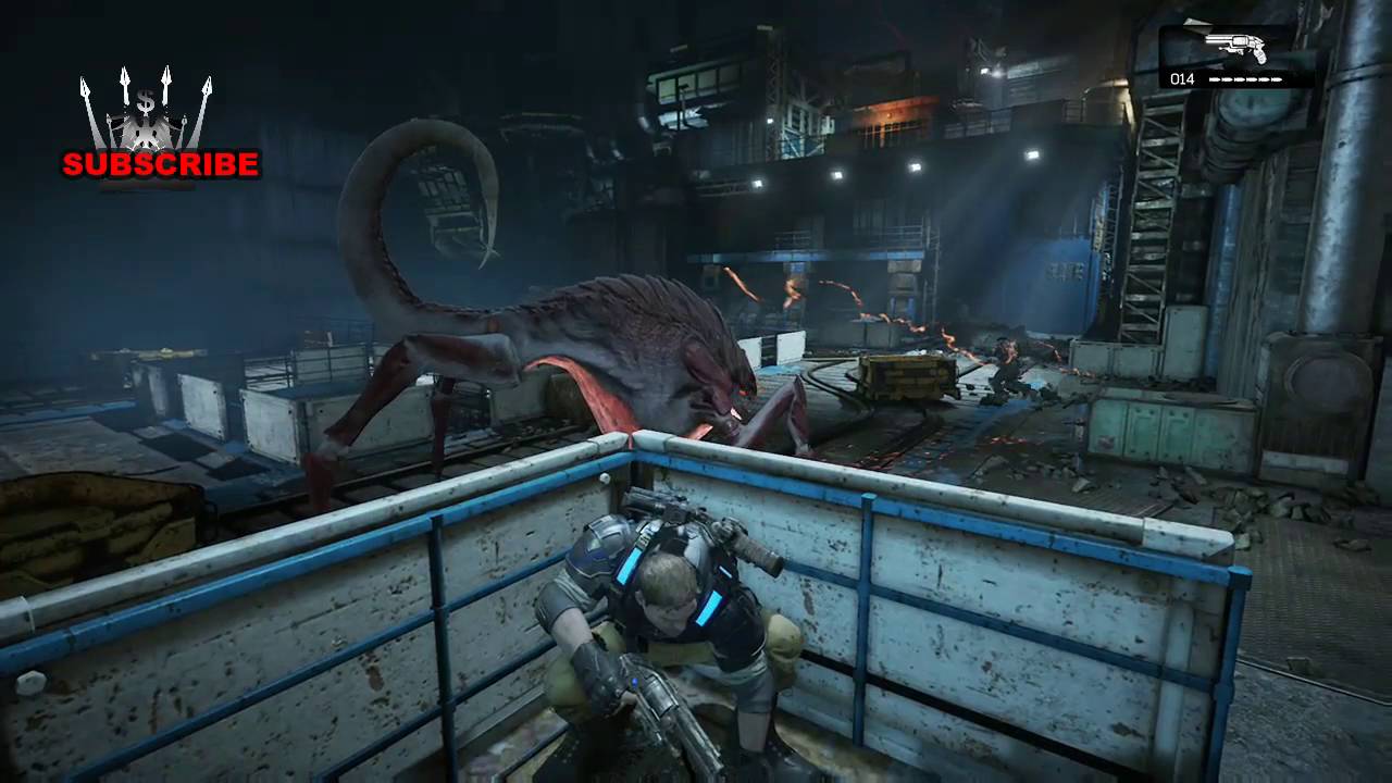 Gears of war 4 Act IV.1 Getout INSANE (snatcher) walkthrough YouTube