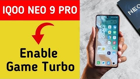 how to enable game turbo in IQOO Neo 9 Pro, IQOO Neo 9 Pro me game turbo on kaise karen