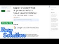 Deploy a Modern Web App connected to a Cloud Spanner Instance | #GSP1051 | #qwiklabs | #arcade