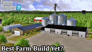 Huge American Farm Build on Medicine Creek (Timelapse) Farming Simulator 22