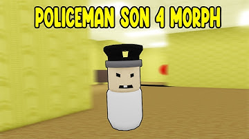 UPDATE - How To Find POLICEMAN SON 4 MORPH  in Find The Backrooms Morphs
