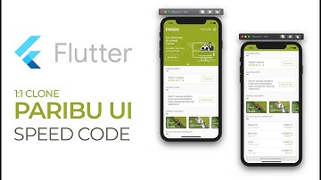Flutter Paribu UI Clone | Speed Code
