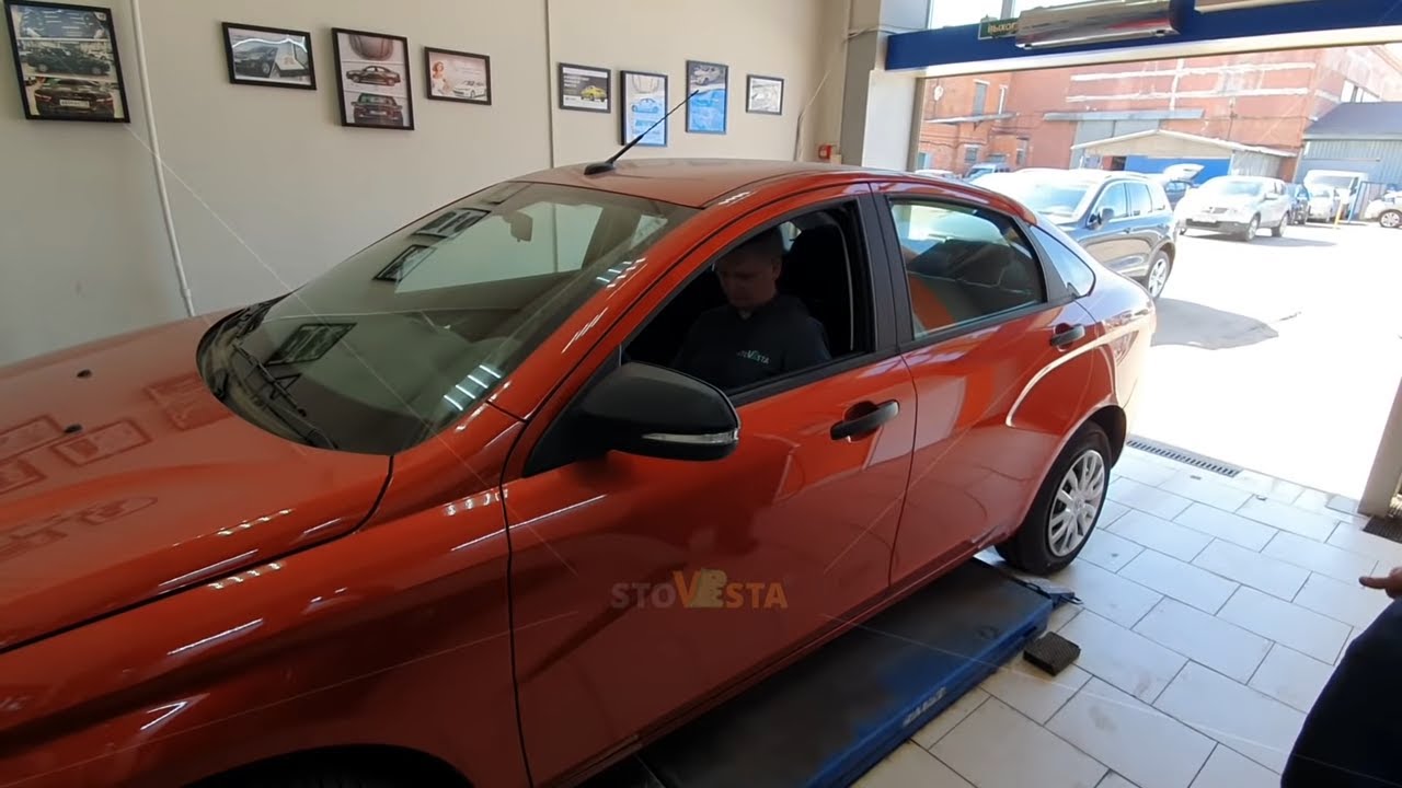 Осмотр автомобиля в StoVesta на примере Lada Vesta