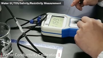 DDS 1702 conductivity meter calibration