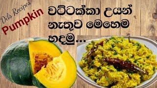 වට්ටක්කා මැල්ලුම - Pumpkin Mallow by Dils Recipes /Wattakka Mallum