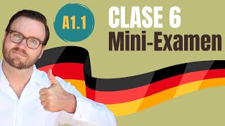 ⚫?? | ❌✅ MINI-EXAMEN de la CLASE DE ALEMÁN 6 | CURSO de ALEMÁN para PRINCIPIANTES ?‍?