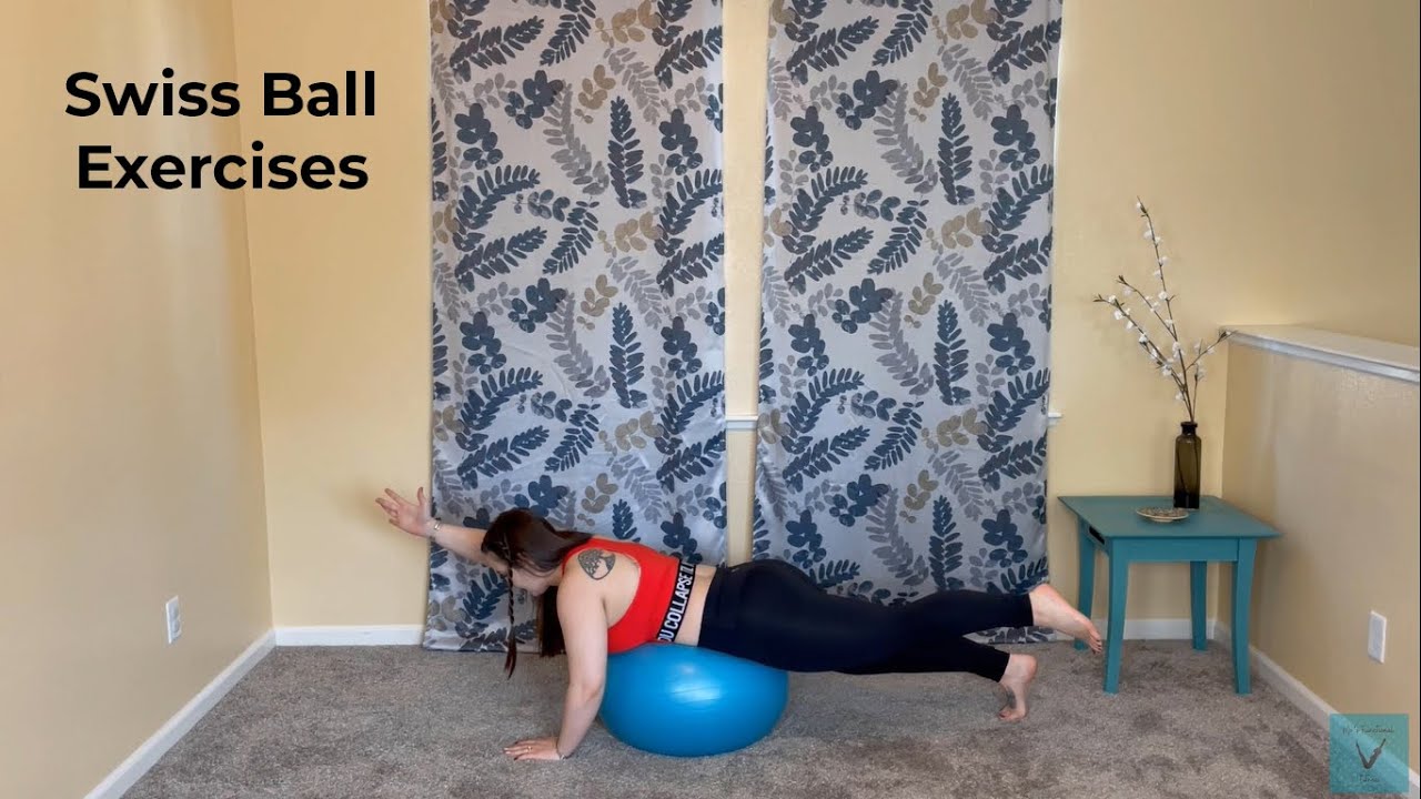Swiss Ball Exercises - Full-Body Workout & 30 Mins. - YouTube
