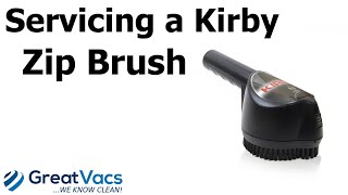 Kirby Vacuum Turbine Hand Turbo Tool Attachment Upholstery Pet zip Brush SALE 