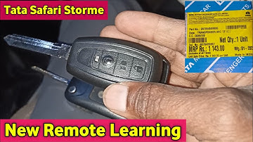 New Remote Learning | Tata Safari Storme | Central lock problem | @BallubhaiNt