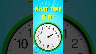 Learn To Tell Time On A Clock In 30 Seconds shorts educational