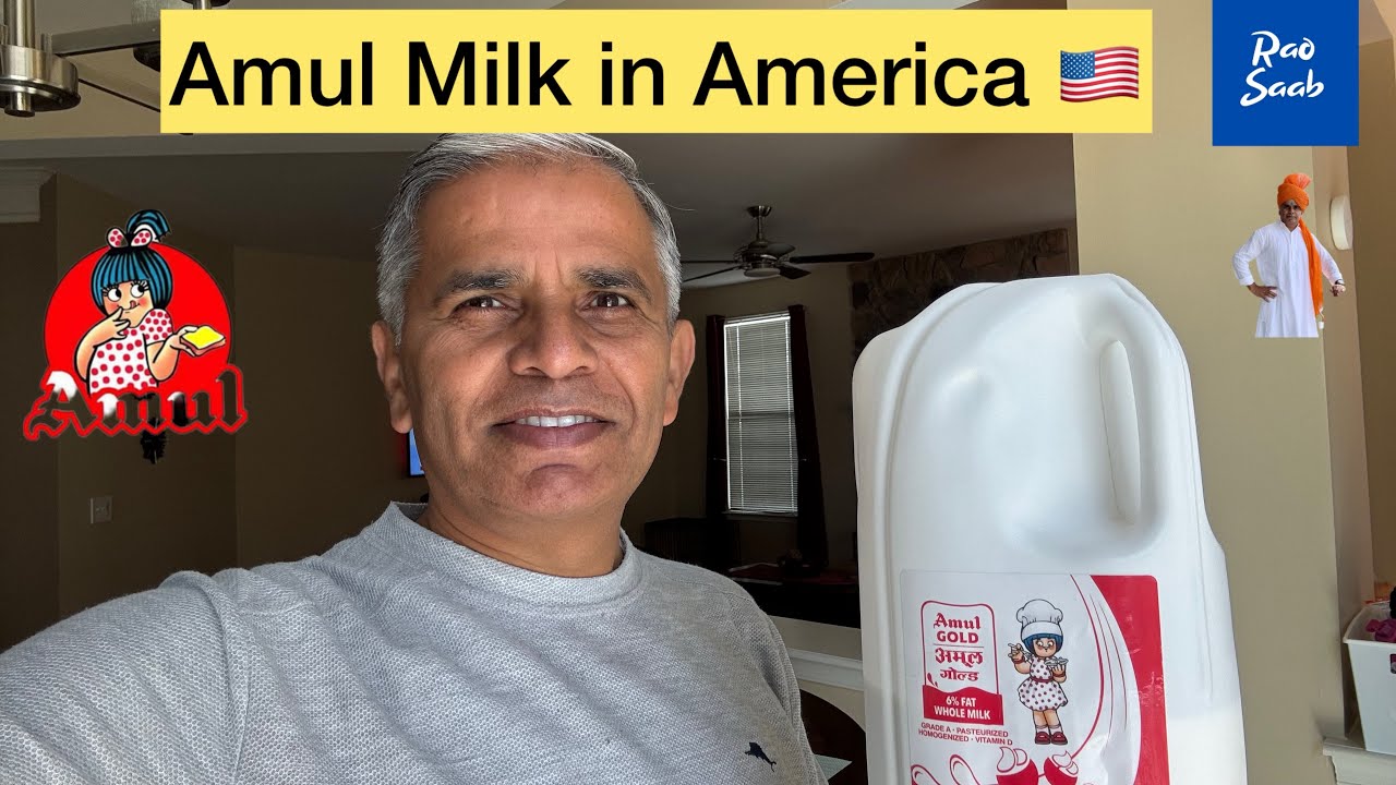 Amul milk in America too