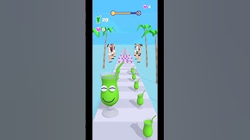 #JUICE RUN 🧃🍇🍉 Game Walkthrough Level 1 Android, IOS Game version JR897 #shorts