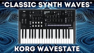 Korg Wavestate - Classic Synth Waves 40 Performances
#korg #wavestate #soundpack
Korg Wavestate Classic Synth Waves sound pack.
BUY: https://kav-sound-explorer.sellfy.store/p/kav-korg-wavestate-classic-synth-waves-sound-pack/
New sound pack for Wavestate: 40 performances, 43 programs, 42 multisamples
The collection of performances and programs contains a set of both analog and digital synth waves that will complement your library, oscillators will find wide application and will not take up much space in the memory of your synthesizer.
Contents: 40 Performances, 43 Programs, 42 Multisamples (22.5 MB)
The pack offers a diverse selection of inspiring sounds:
Expressive synth tones, perfect for melodies, pad, leads or deep textures
Synth punchy basses to drive your grooves
Dynamic arpeggios to add rhythm and movement to your tracks
Analog and digital synth waves
Whether you create electronic, techno, pop or cinematic music,
Classic Synth Waves provides the perfect palette to expand your creative possibilities.
Made by A.Kav Korg Wavestate - Classic Synth Waves 40 Performances