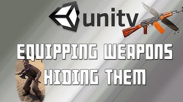 Unity 5 - Equipping Weapons
