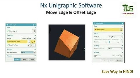 move edge & offset edge in Nx unigraphic