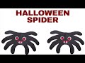 🕷️ Make a Cute Halloween Spider Using Paper | Simple Halloween DIY #origamitutorial #papercrafts