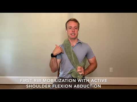 First Rib Mobilization with Active Shoulder Flexion Abduction