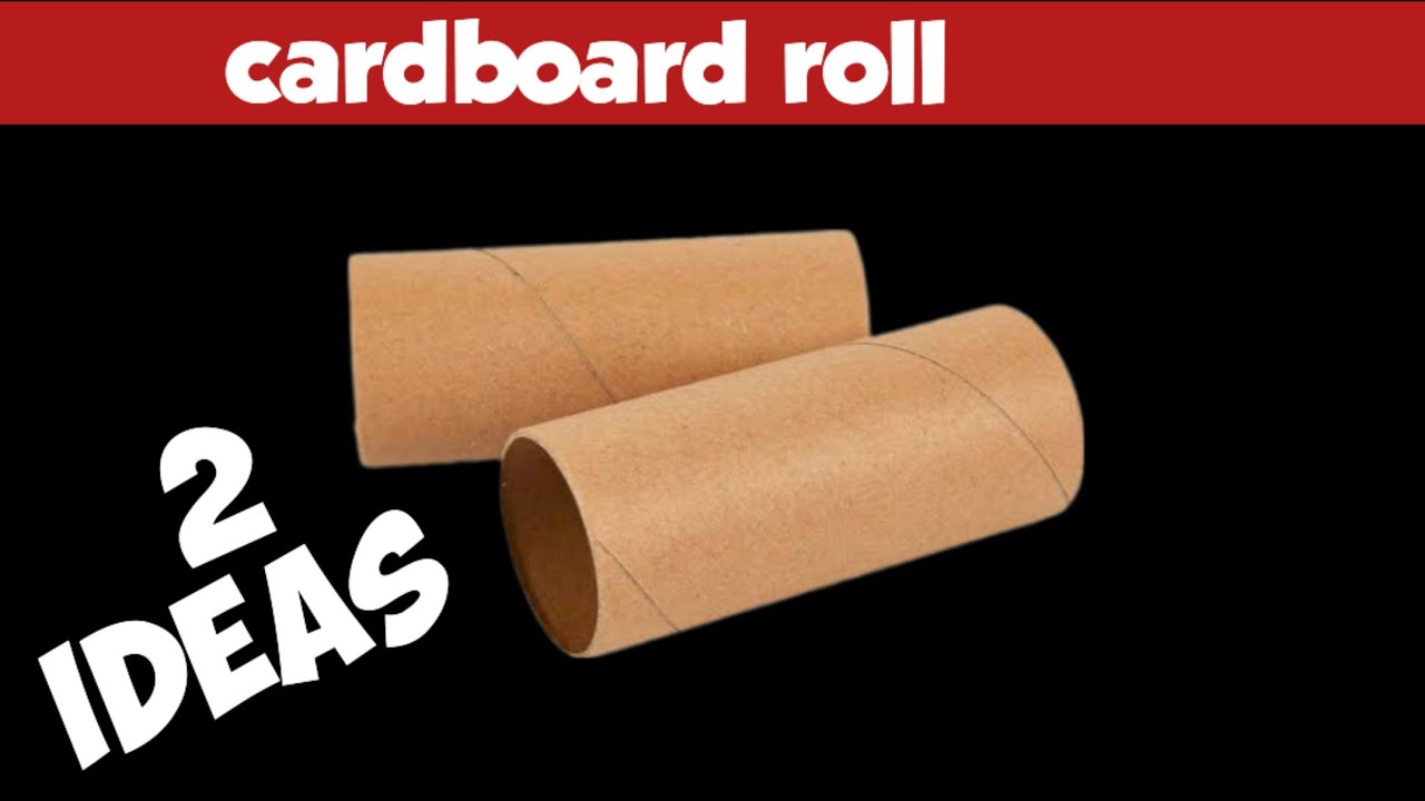 Best Out Of Waste Cardboard Roll Craft Ideas