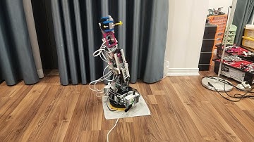 LEGO 6 DoF arm robot inverse kinematics operation