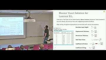 Lecture 33  Boundary Layers Concluded Video and Slides Enhanced Quality