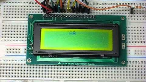 aitendoの350円LCD、S12232ZAで文字を表示してみた