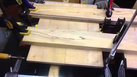 F5 Mandolin build - Gluing the top and back