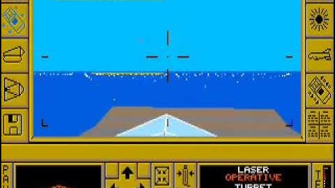Carrier Command (DOS) - Carrier Battle