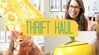 First Thrift Haul of 2020 | Huge Vintage Finds Haul