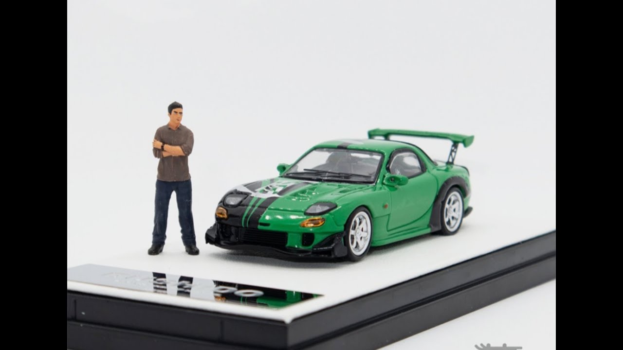 GDO 1:64 Mazda RX7 NFS Bushido - YouTube