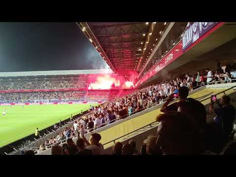 18.8.2022 | FK Austria Wien - Fenerbahce Istanbul | Pyro Gäste Fans