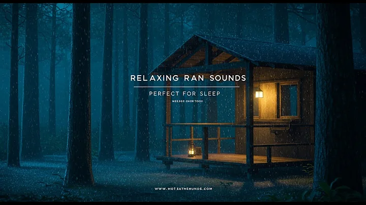 Rain Sounds For Sleeping - 99% 3 minutes Instantly Fall Asleep With Rain And Thunder Sounds At Night