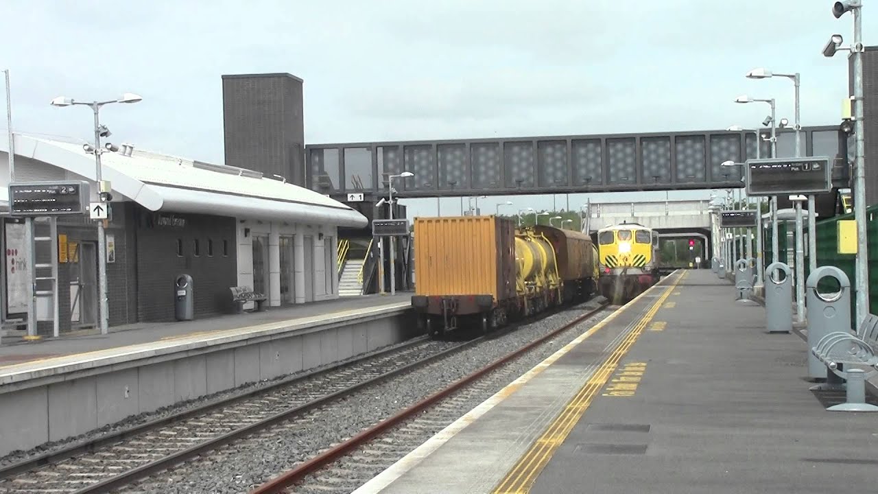 M3 Parkway HD-Irish Rail 071 no.073+Weedspray runs around Weedspray equiptment top movies on netflix