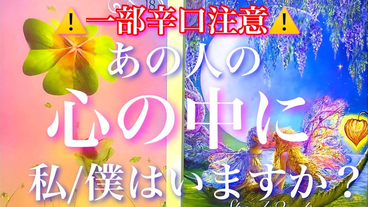 ⚠️ハッキリ辛口注意⚠️あの人の心の中に私/僕はいますか🦋