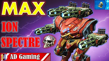 Insane Maxed MK2 Ion Spectre With Death Mark - War Robots MK2 Gameplay