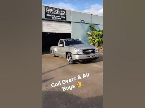 Coilovers & Airbags! Best of Both Worlds. - YouTube