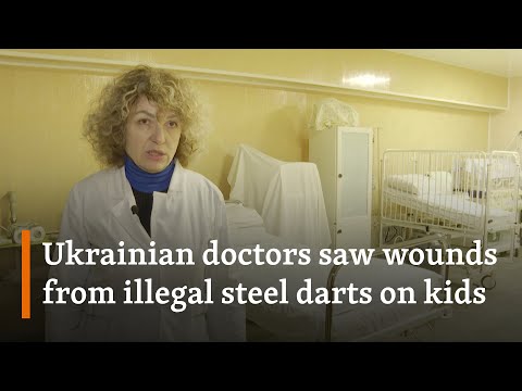 Ukrainian Children's Hospital In Kherson Treats Wounds From Prohibited Weapons