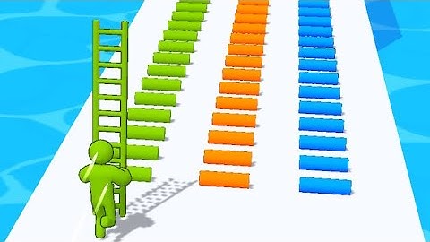Ladder Master - Color Run - All Levels Gameplay Android, iOS