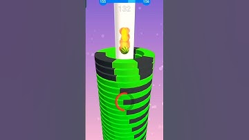 Stack Ball 3d level 155 #ytshorts #gaming #stackball3d #bibiphonk #viral #trending