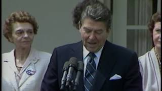 President Reagan’s Remarks during a Peace Corps Volunteer Award Ceremony on April 18, 1983