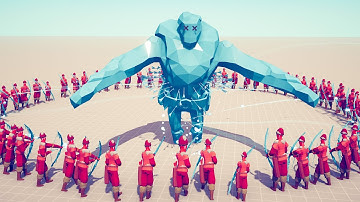 100x ICE ARCHERS vs EVERY UNIT - Totally Accurate Battle Simulator TABS