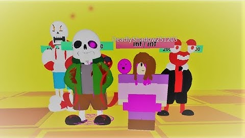 All Badge Characters [Showcase] [UnderTale Ultimate AU Fighting]