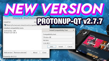 ProtonUp-QT 2.7.7 for Steam Deck brings new game support!