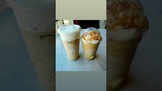 Espresso W Sweet Vanilla Cold Foam Caramel Ribbon Crunch Frappuccino