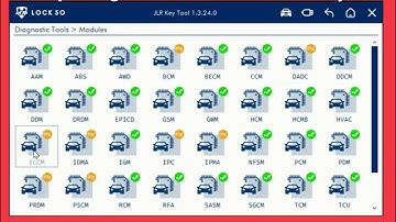 Lock50 HW04 JLR RFA Change when BCM is Locked Demo SW28 Erase BCM Keys