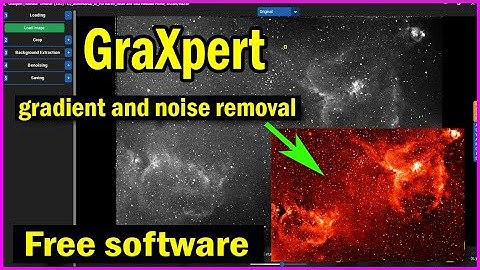 Remove gradient and noise with GraXpert. How to improve your deep sky images?