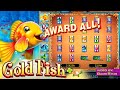 GOLDFISH SLOT RARE PICK BONUS ALL PRIZES!!!! Wms slots